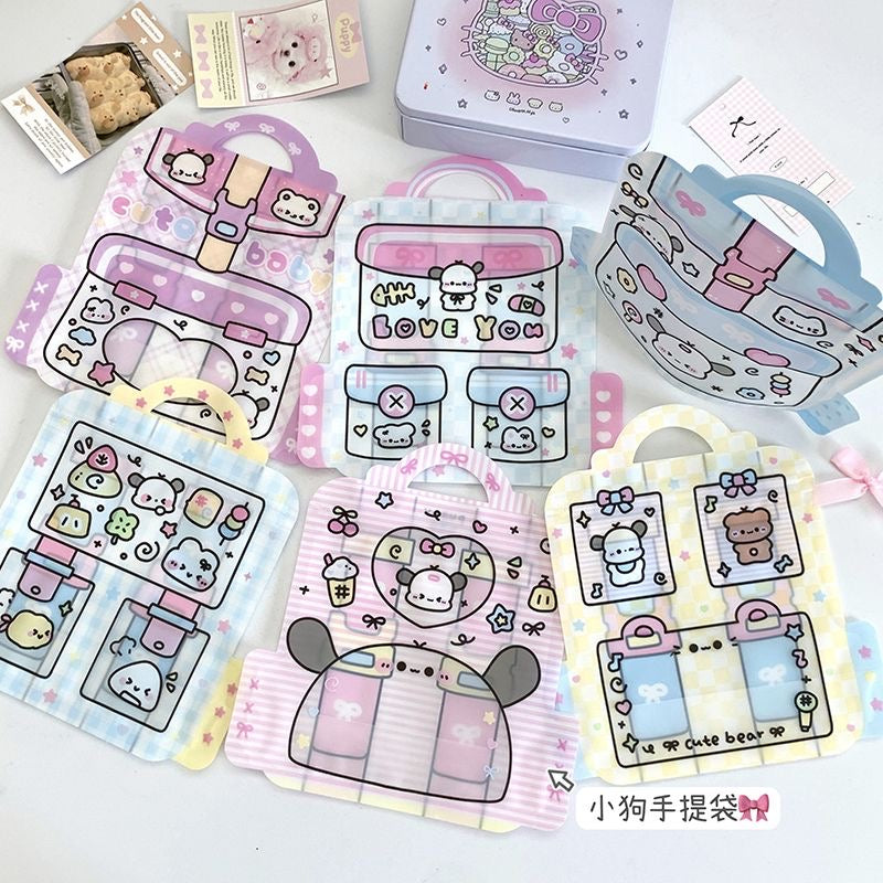 Cartoon Suitcase Ziploc Bag