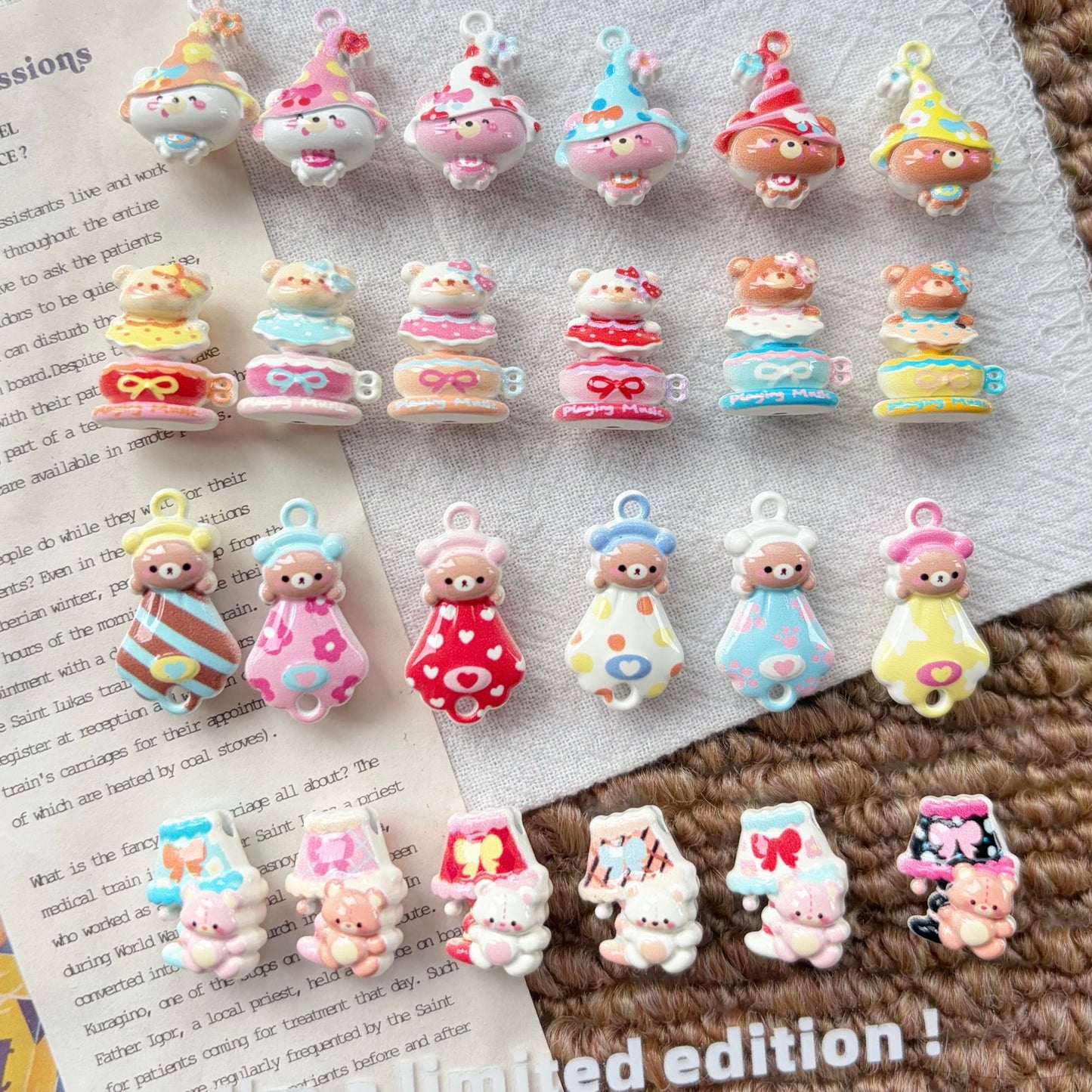 Cute Cartoon Alloy Beads