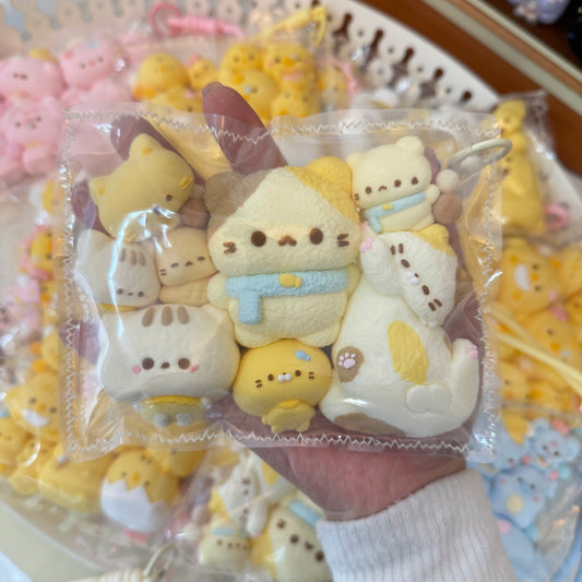 Cat Multi-Pack Squishy Toys