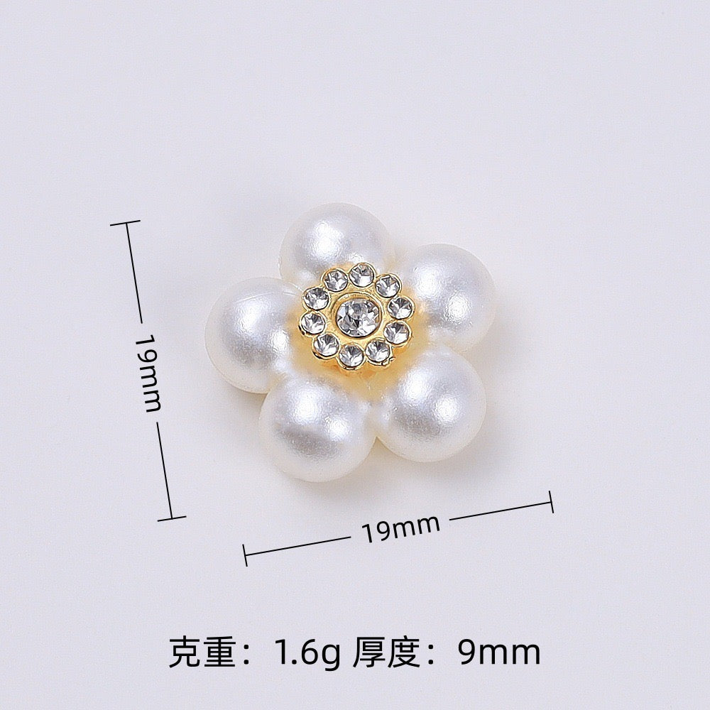 Bow Flower Charm
