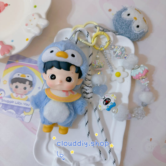 Quirky Penguin Handmade Pendant