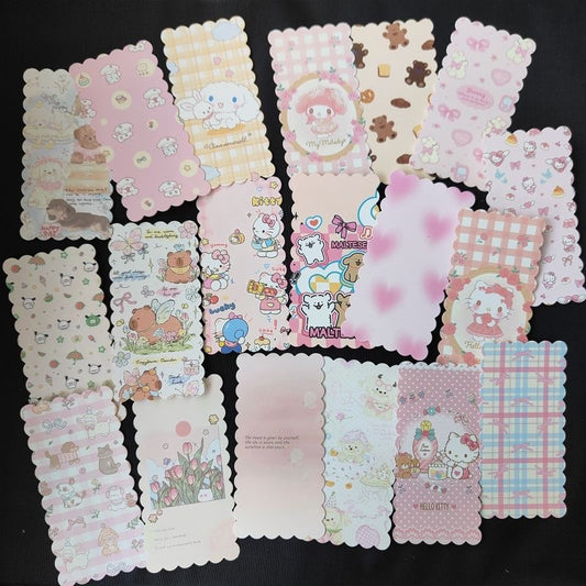 {Sync with video} Packaging Card Paper