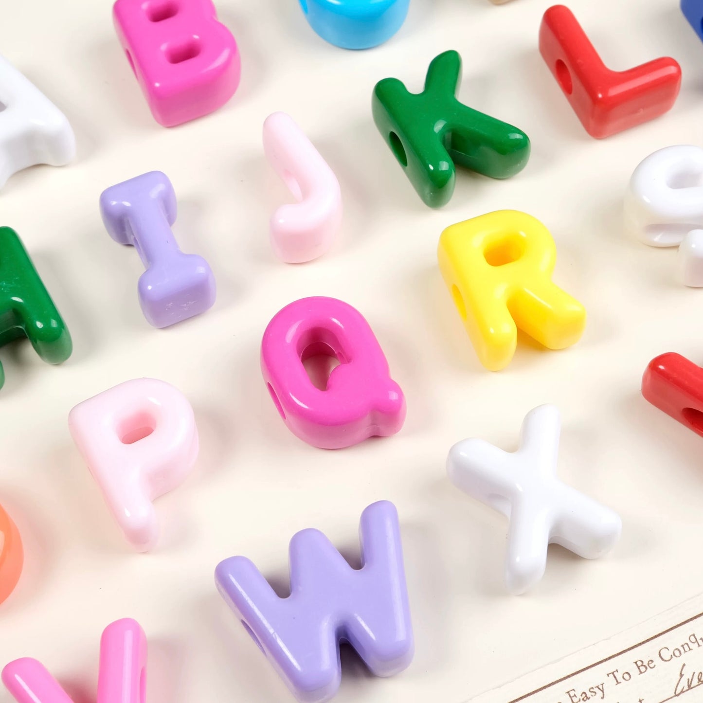 Alphabet Beads
