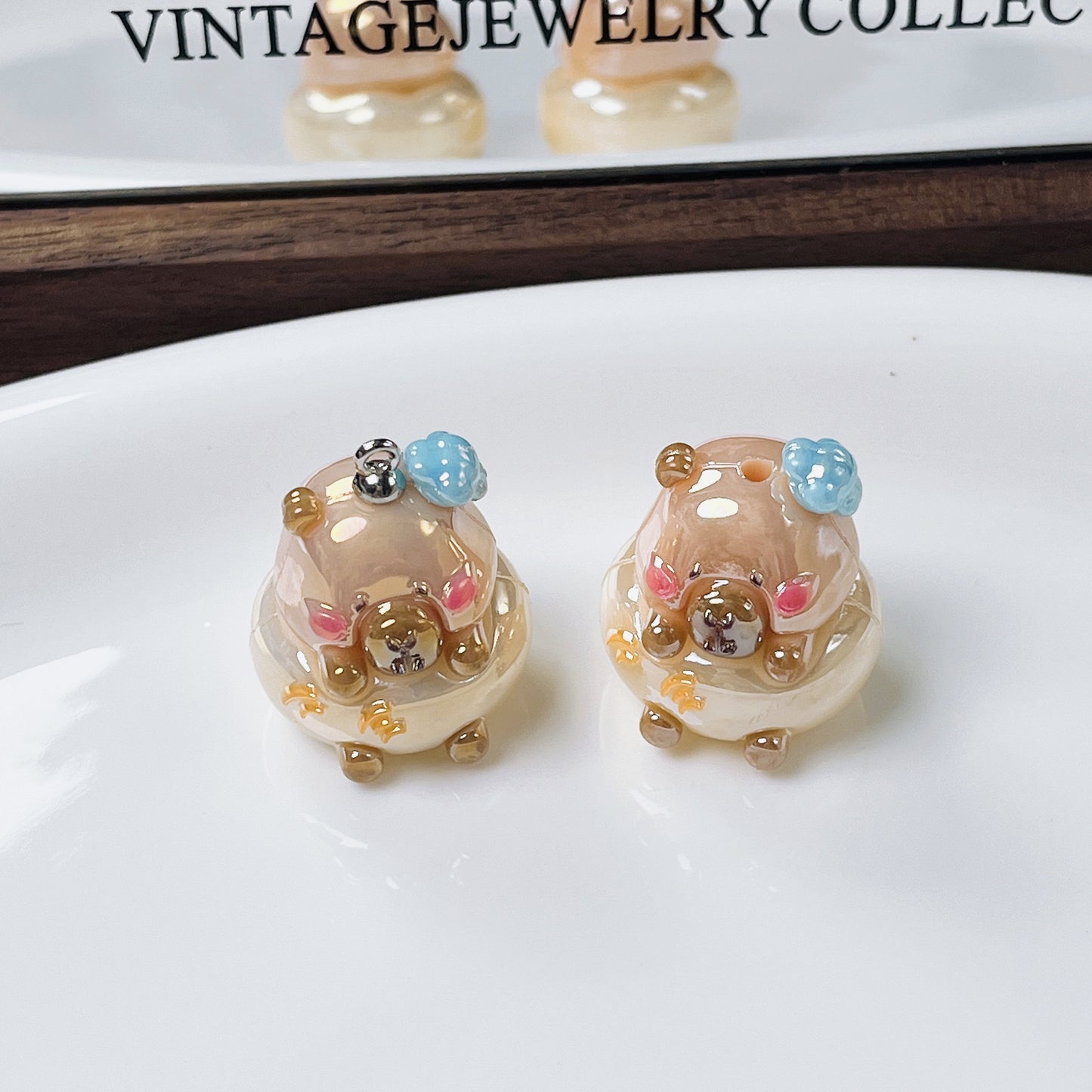 Cartoon Bear Beads