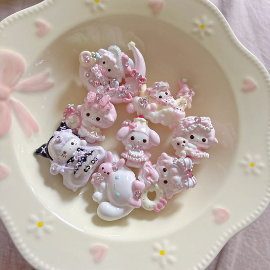 Cute Cartoon Hand-Painted Beads
