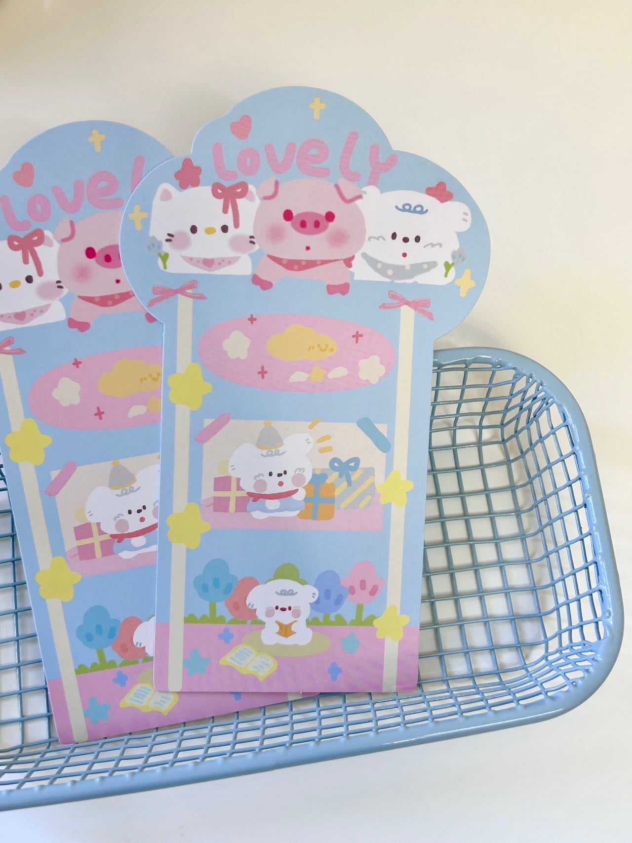 Cute Cartoon Packaging Cardstock