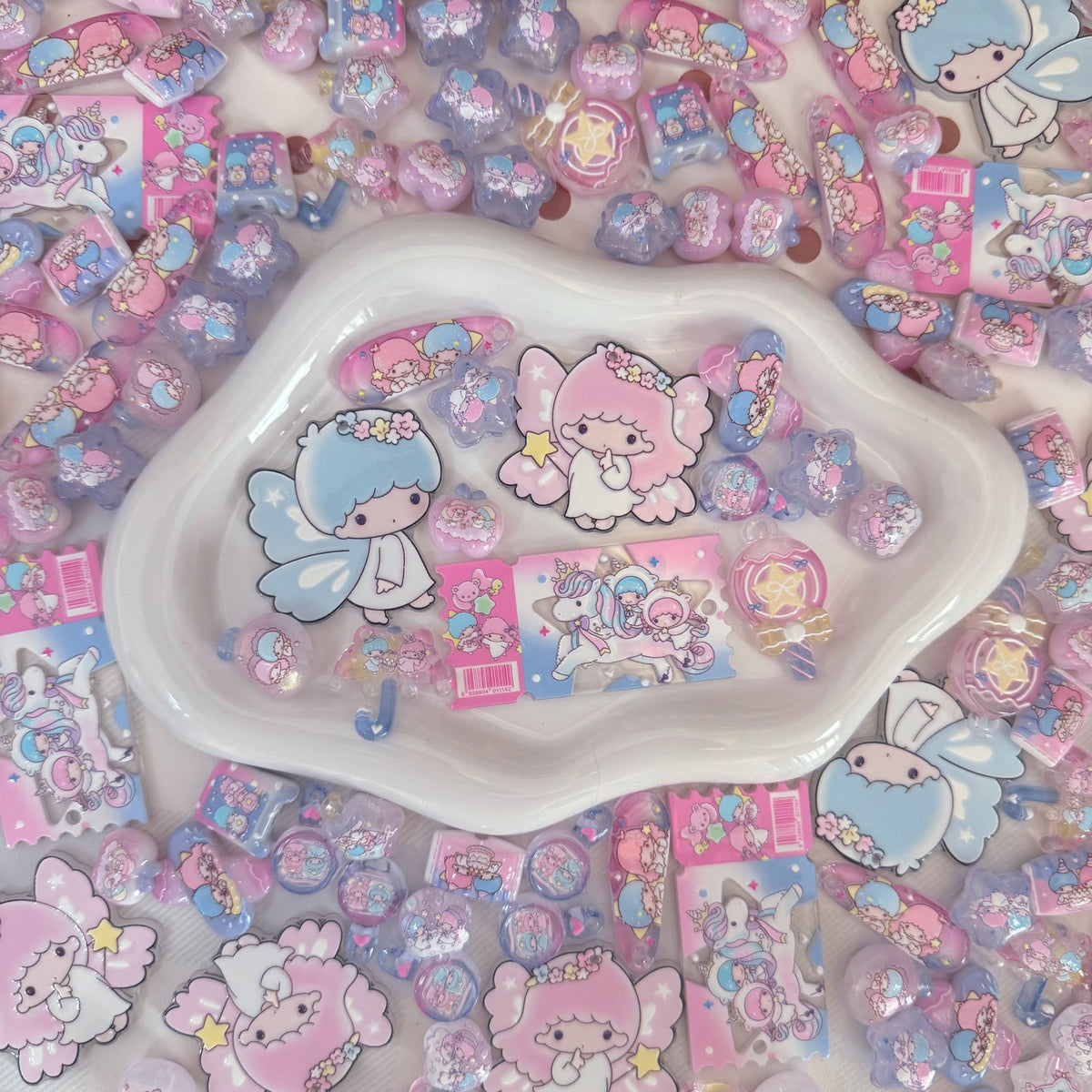 Cute Hand‑Made Embossed Beads