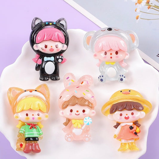 Large Glow-In-The-Dark Girl Charm