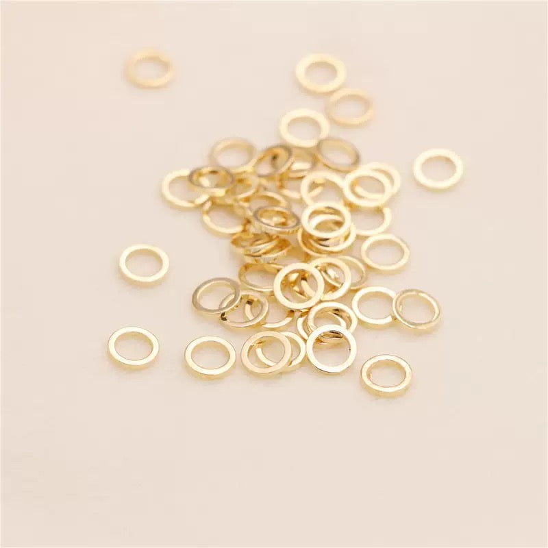 8mm DIY Closed Jump Rings