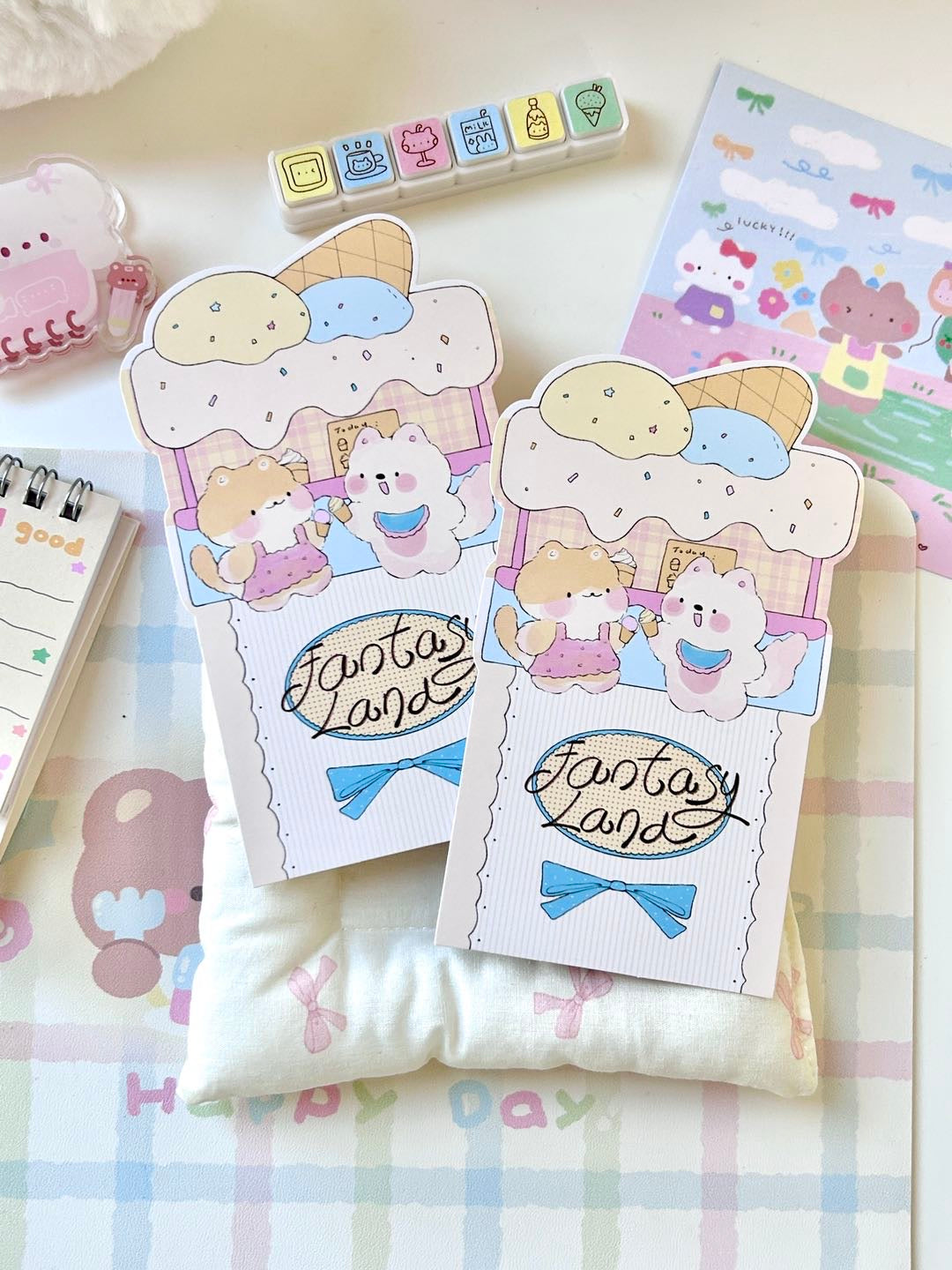Cute Cartoon Packaging Cardstock