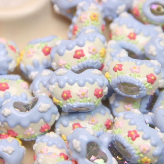 Hand-painted Love Bead