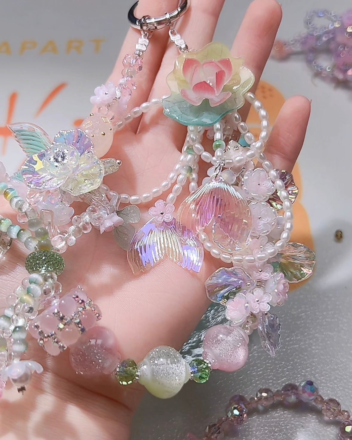 Fish Tail Beaded String