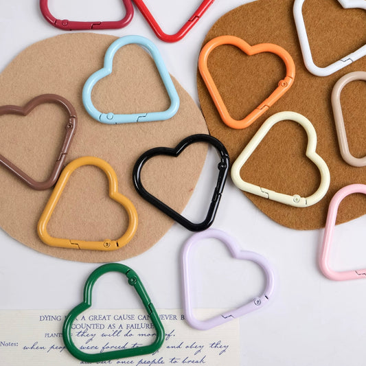 Large Heart-Shaped Keychain