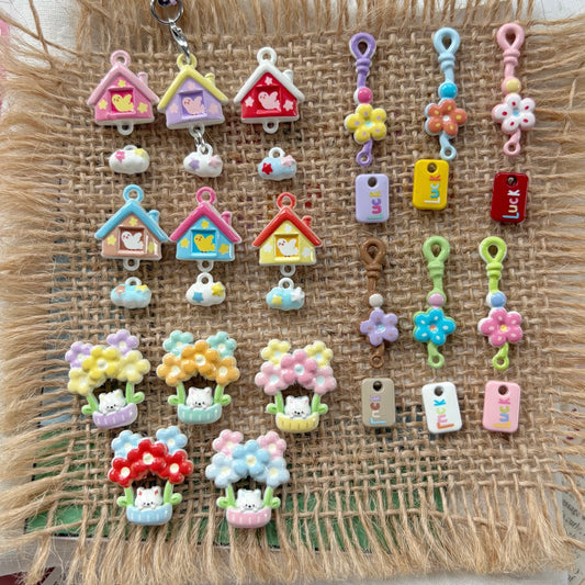 Flower Alloy Beads