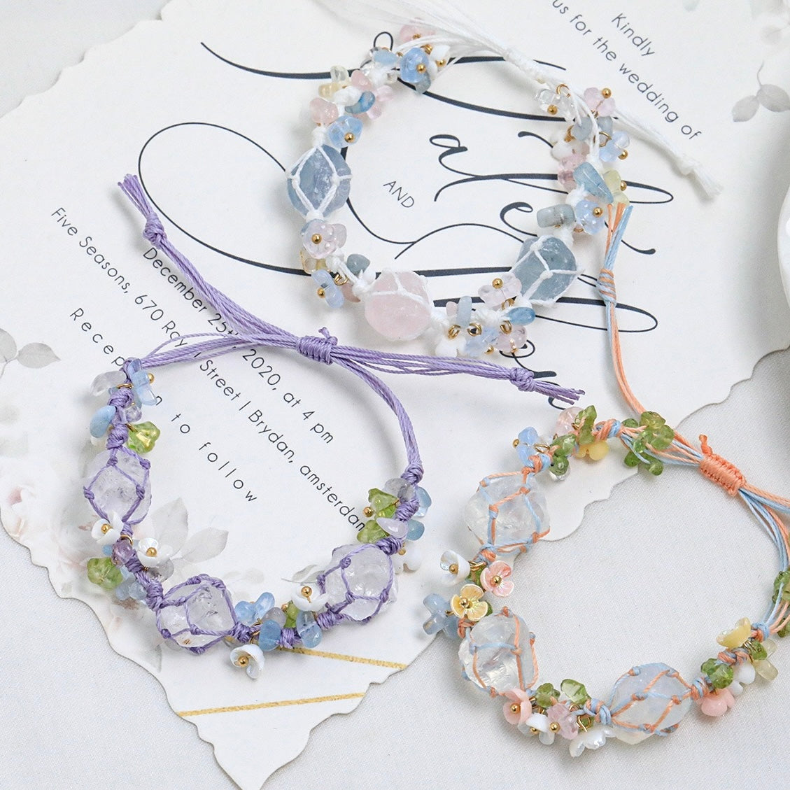Flower-Shaped Beads