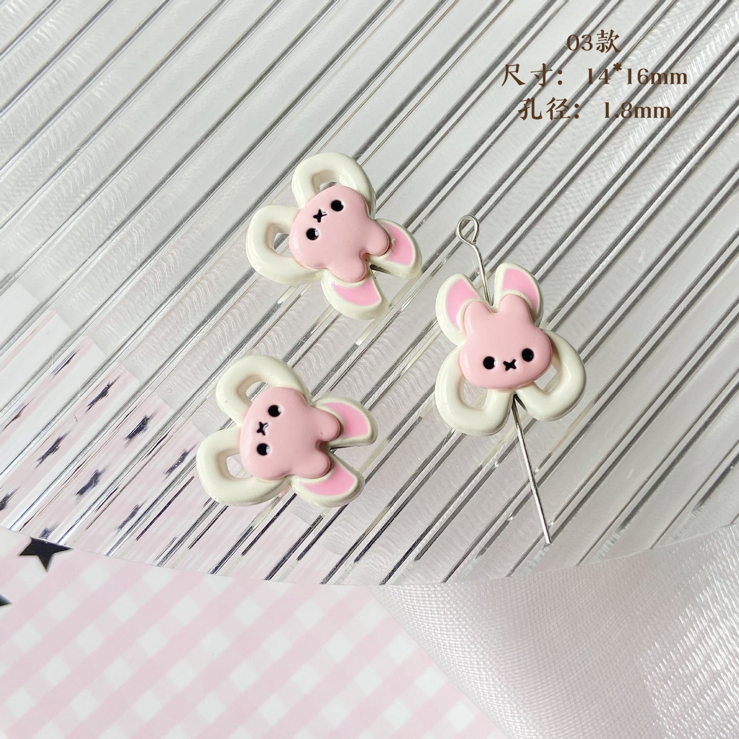 Hello Kitty Alloy Beads