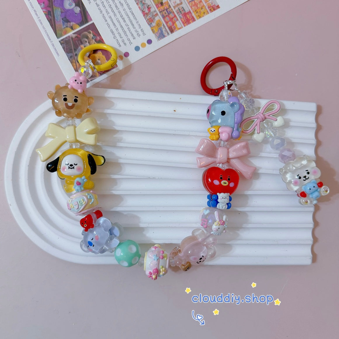 BT21 Handmade Keychain