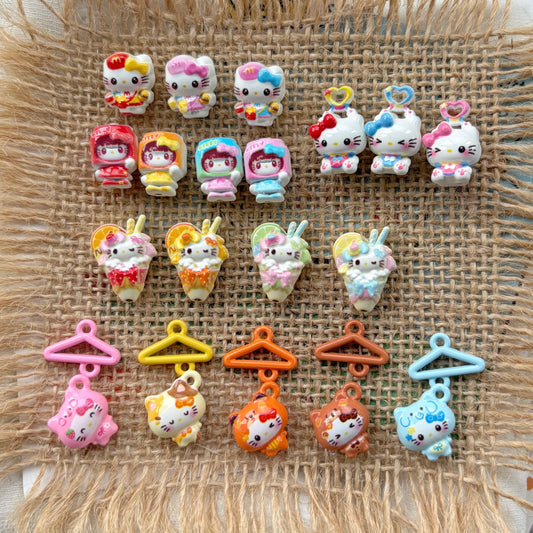 Cute Girl Alloy Beads