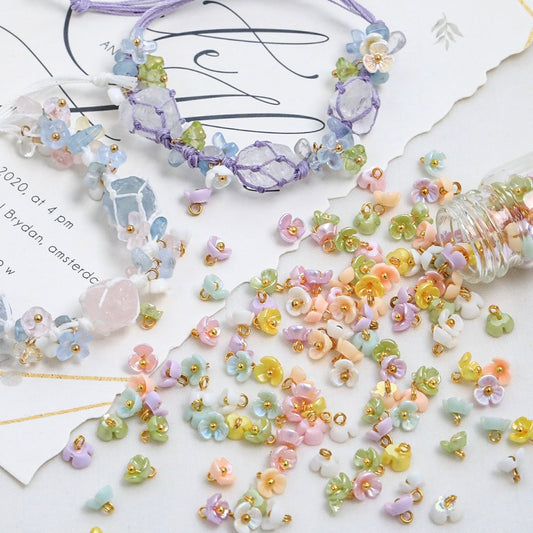Flower-Shaped Beads