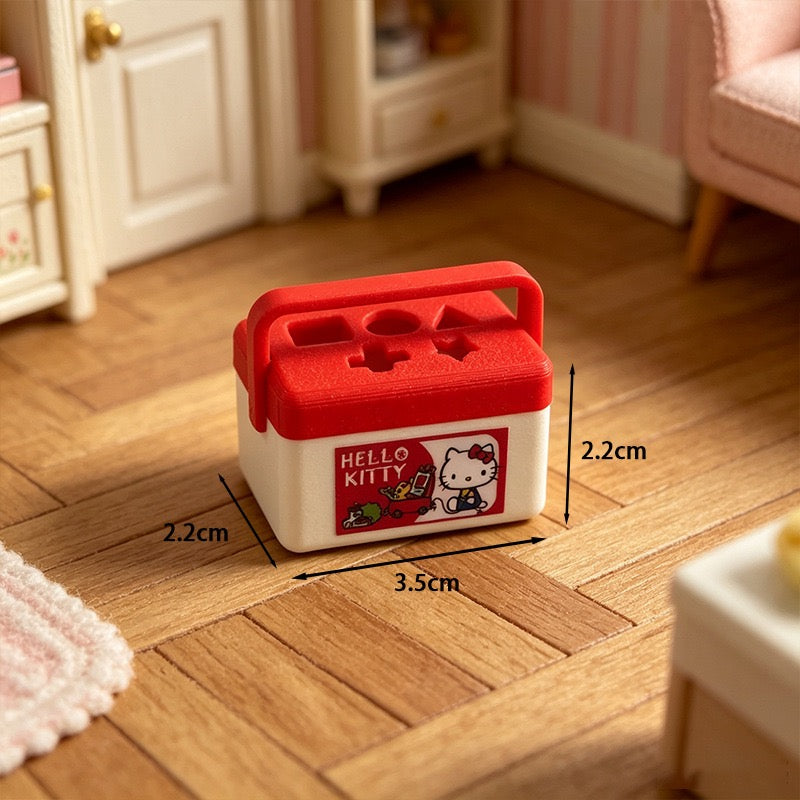Miniature Brick Storage Box