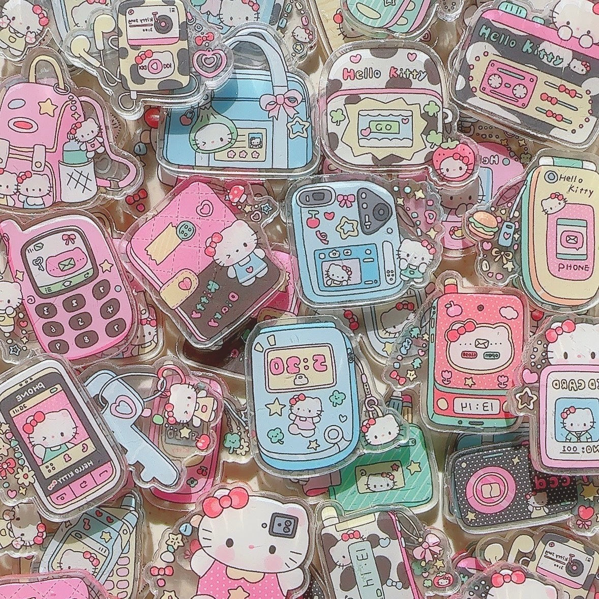 4cm Hello Kitty Acrylic Patch