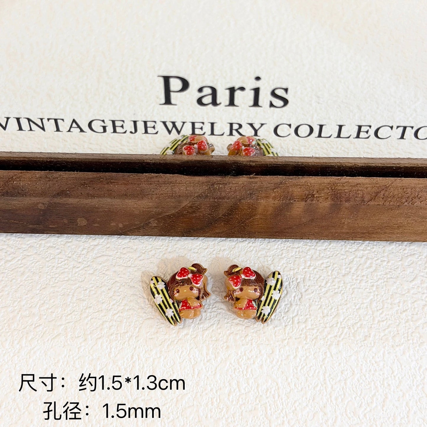 Cute Girl Alloy Beads