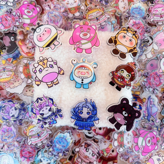 Cute Cartoon Acrylic Patch