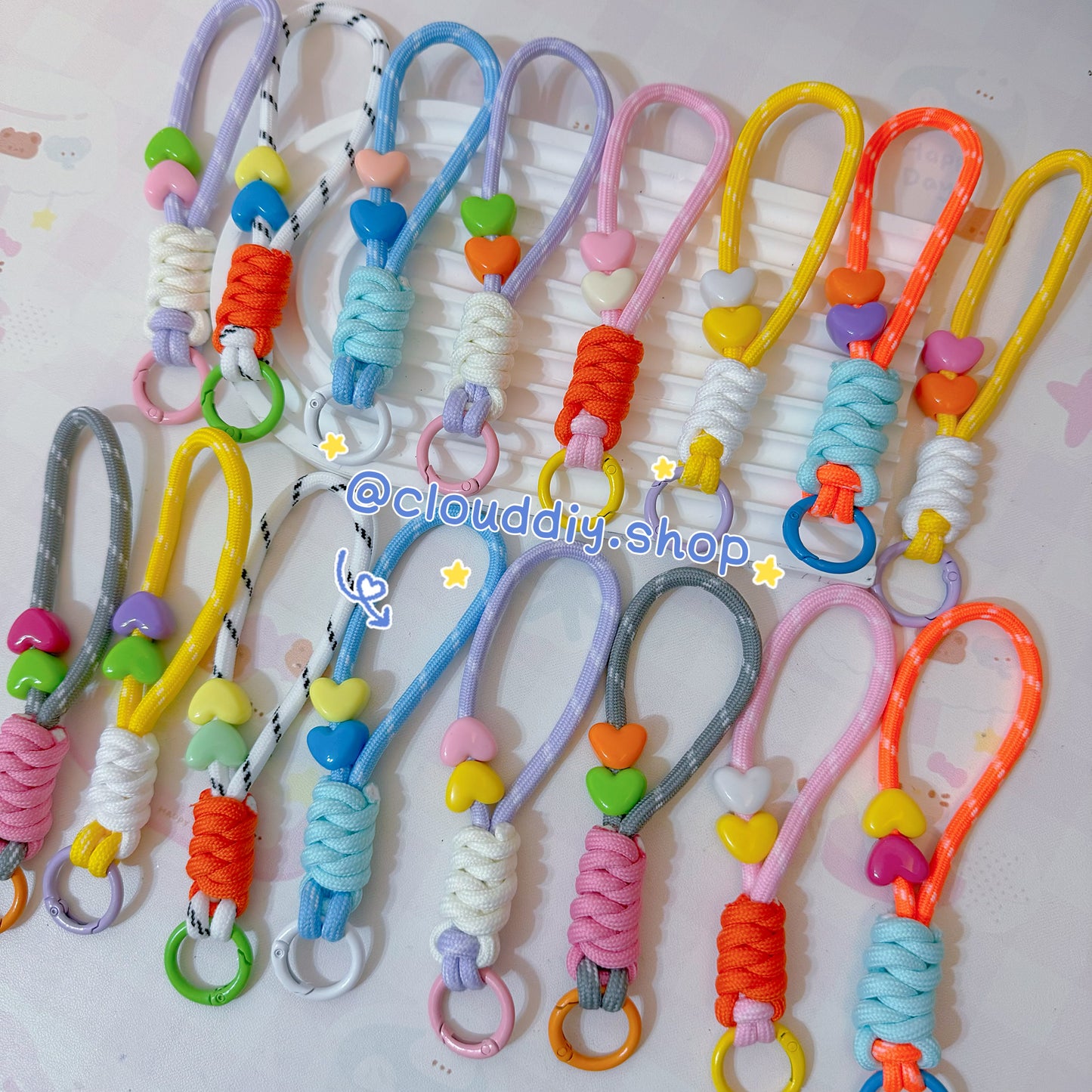 Handmade keychain Rope