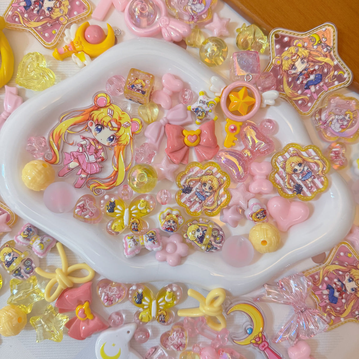 Cute Hand‑Made Embossed Beads