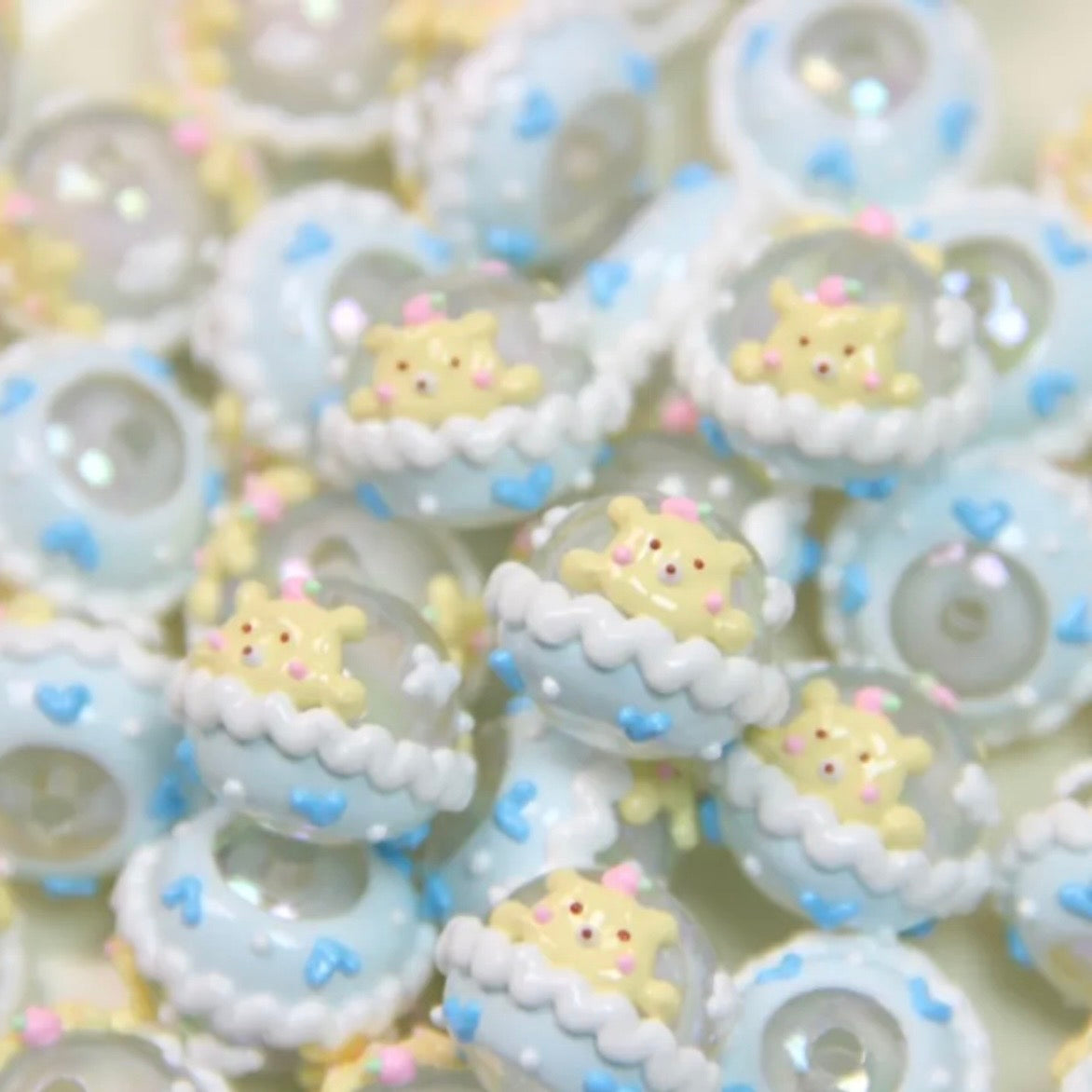 Newly Designed Hand-Painted Beads