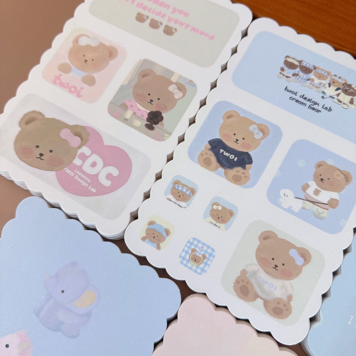 Bear‑themed Packaging Card