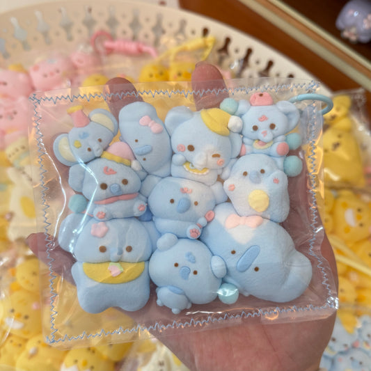 Elephant Multi-Pack Squishy Toys