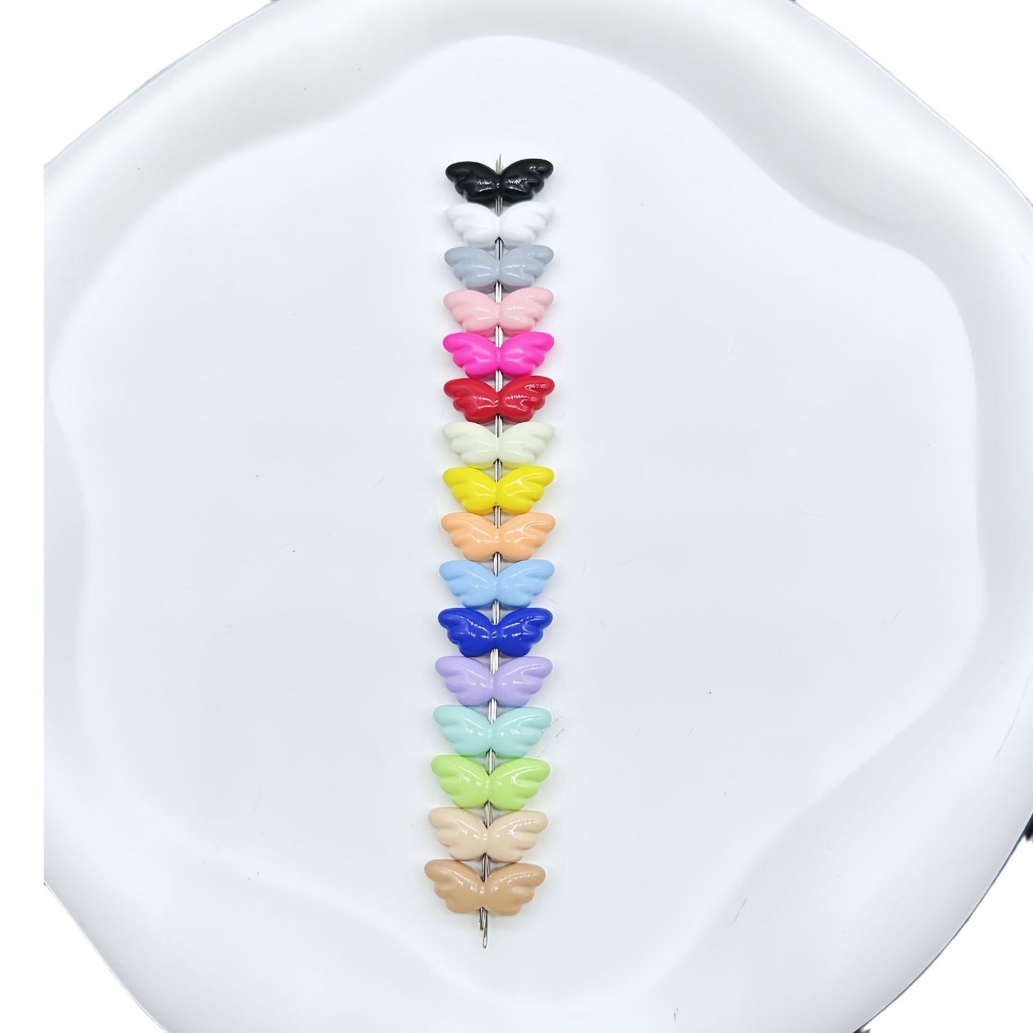 Angel Wing Alloy Beading