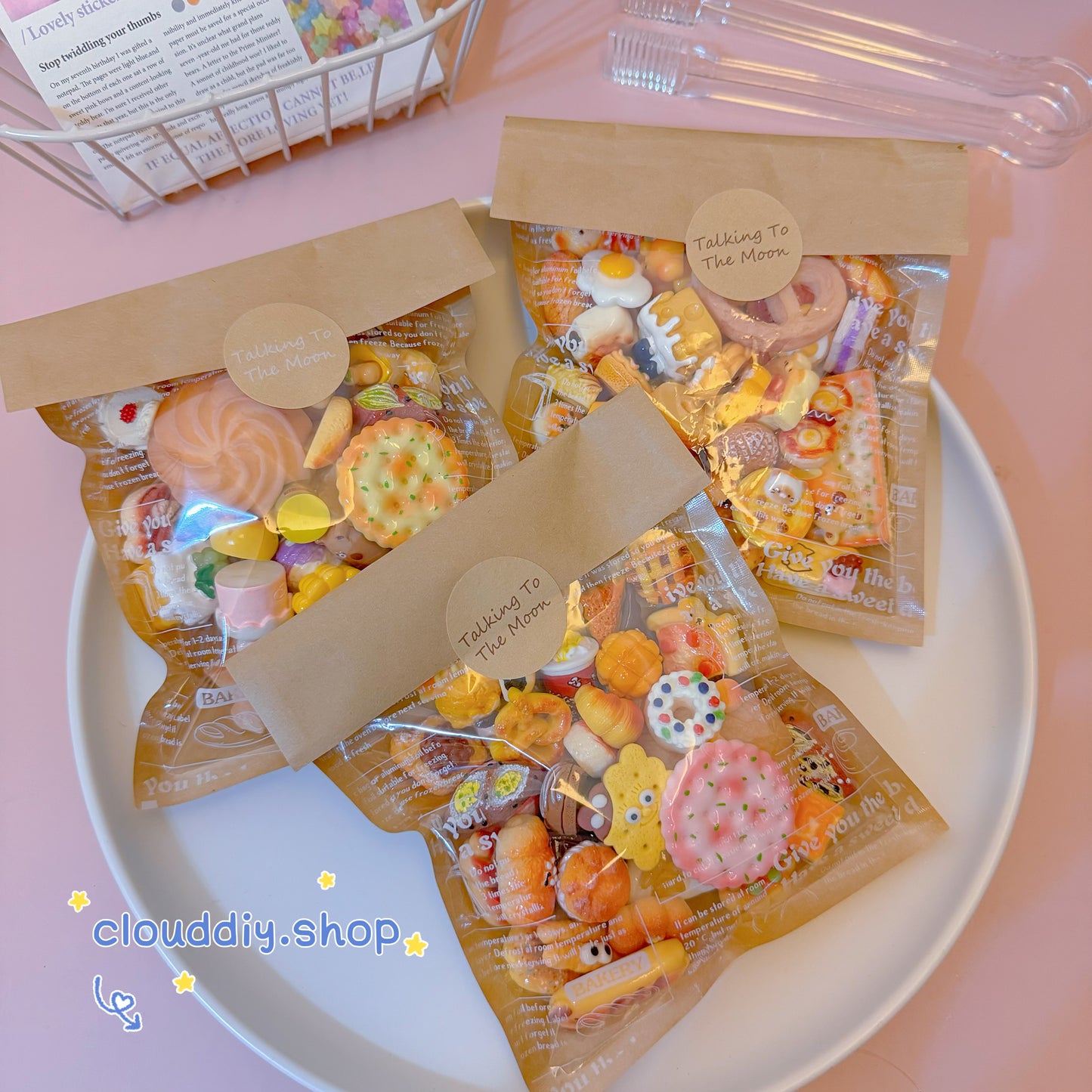 {Sync with video }Mini Food Charm