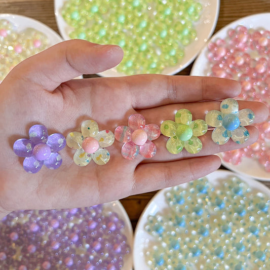 Flower Acrylic Charm