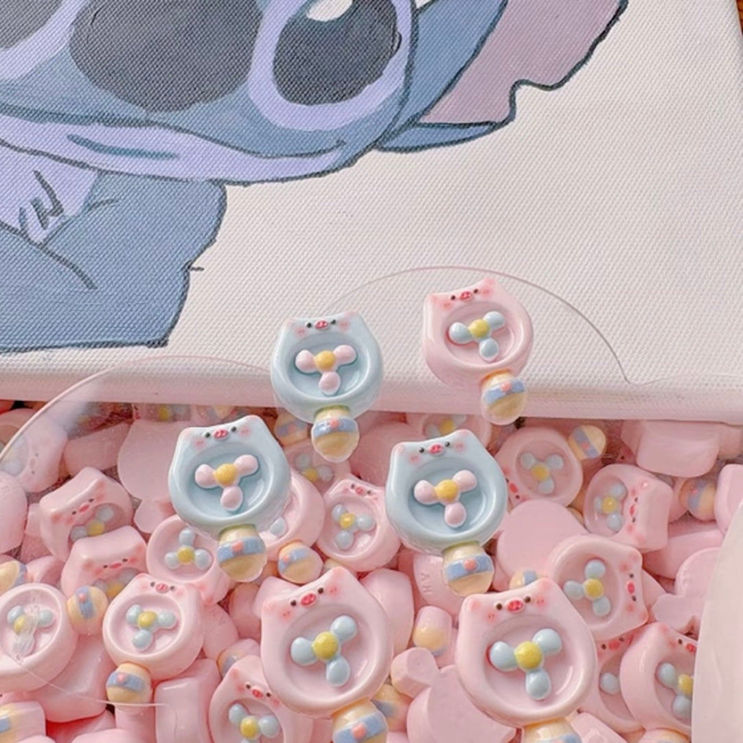 Little Pig Fan Charm