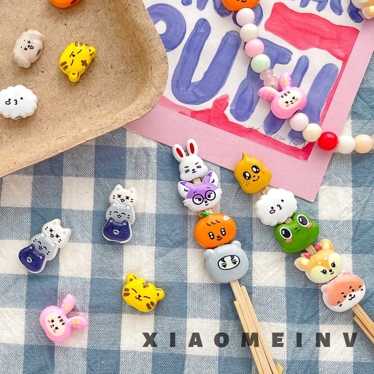 Cute Animal Alloy Beads