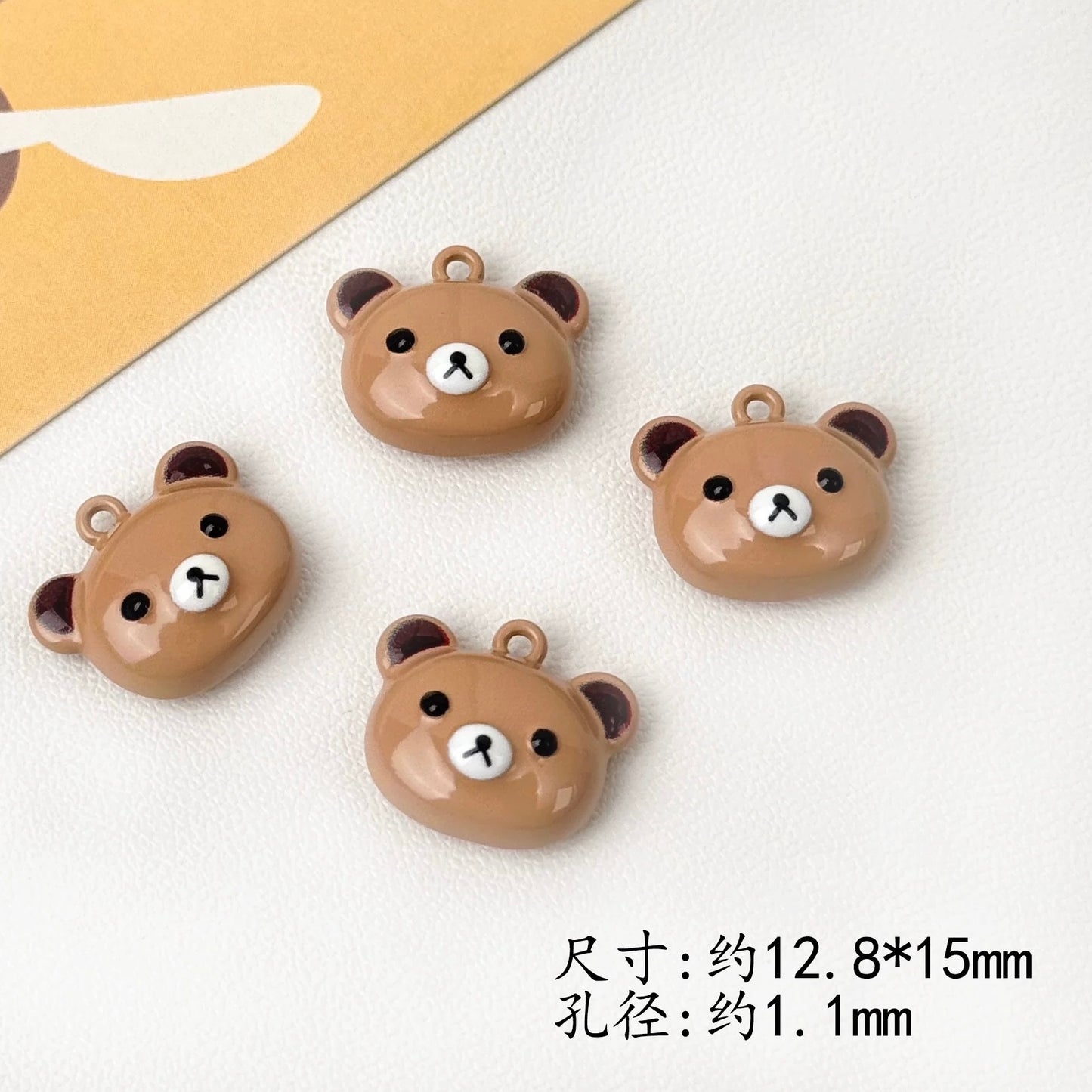 Alloy Little Bear Pendant