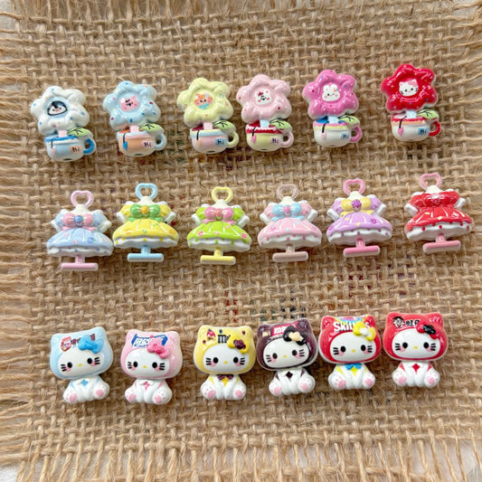 Cute Girl Alloy Beads