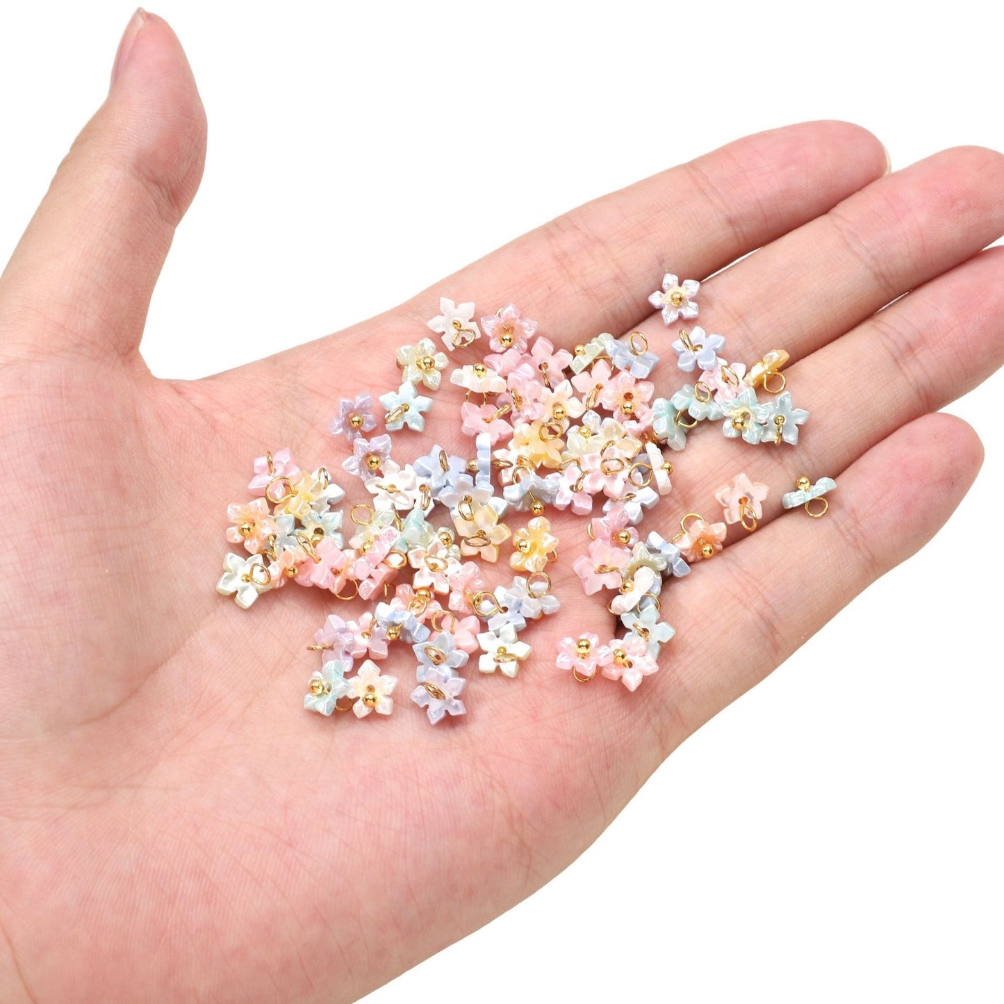 Flower-Shaped Beads
