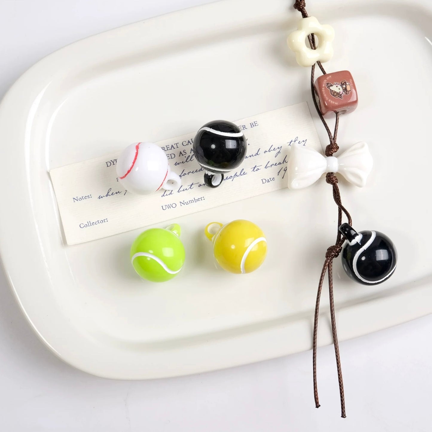 Tennis Bead Necklace