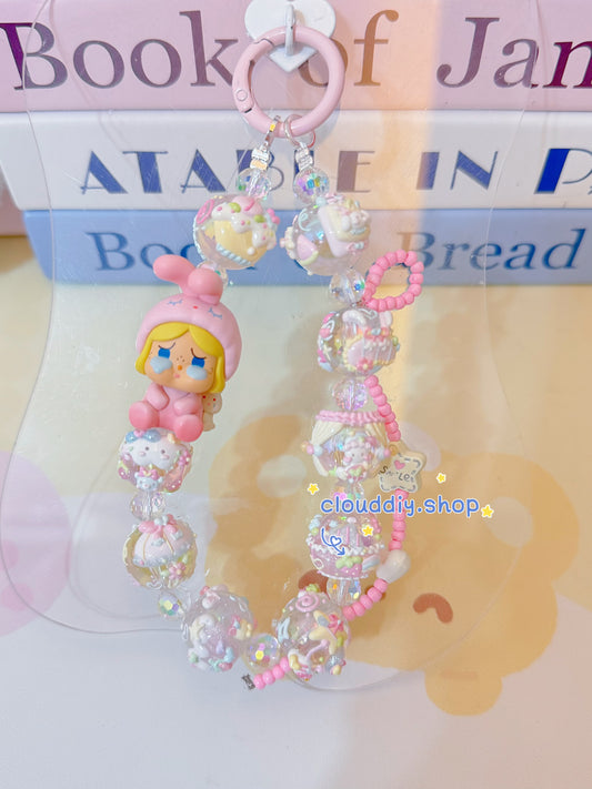 Crying Baby Handmade Keychain