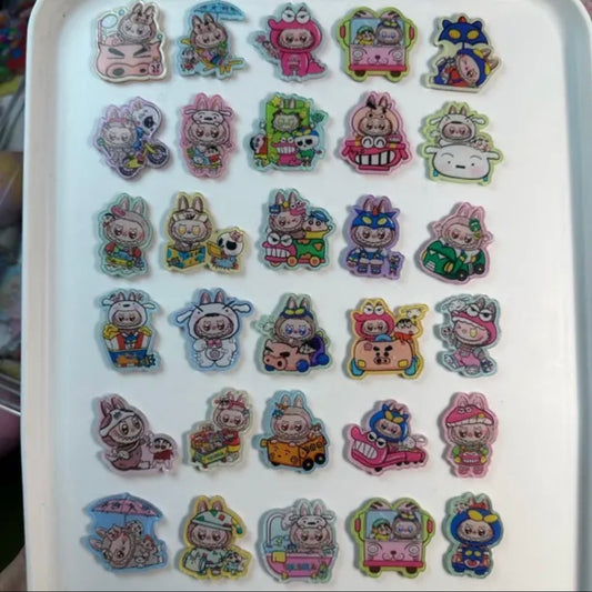 4cm Lafufu Acrylic Patch