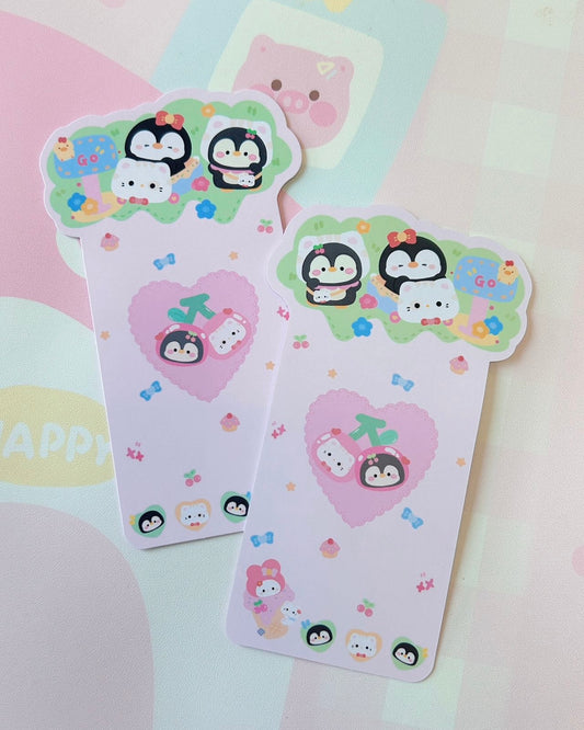 Cute Cartoon Packaging Cardstock(Size: 7.8 × 14 cm)