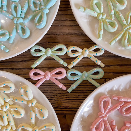 Bowknot Acrylic Charm