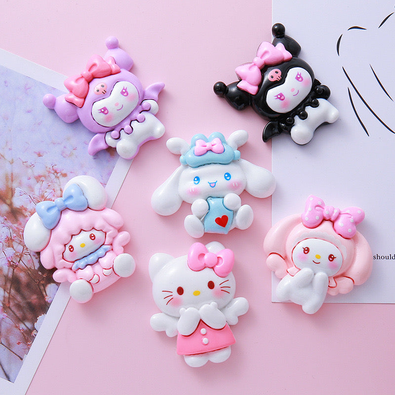 DO NOT BUY sold ON HOLD !!Sanrio MEGA MEGA LOT BIG AND SMALL CHARMS