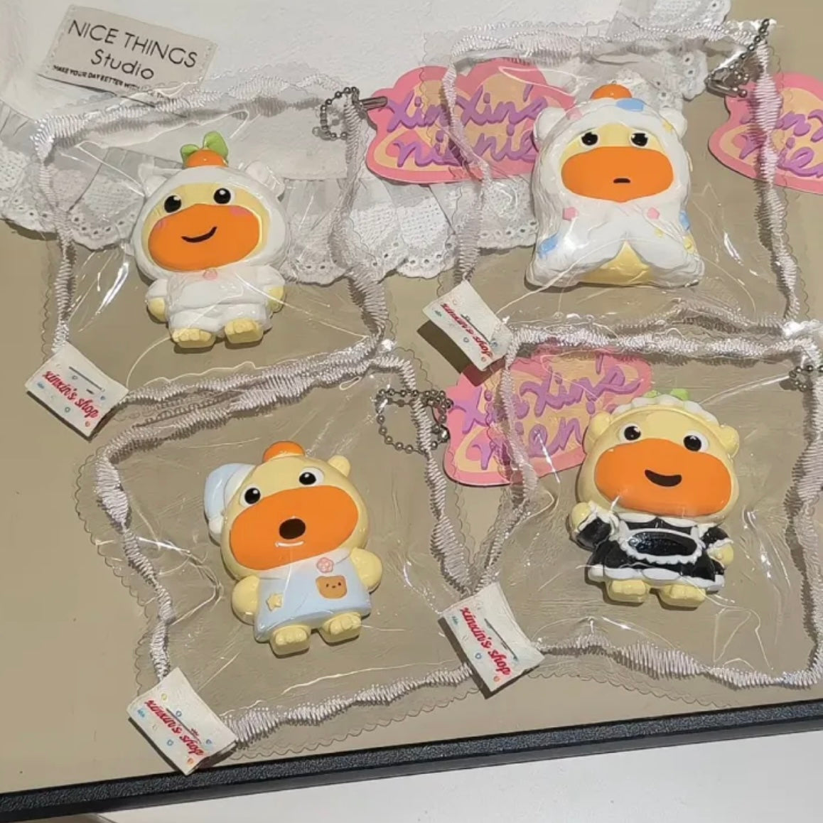 Cute Taba Squishy Toy(4 PCS)