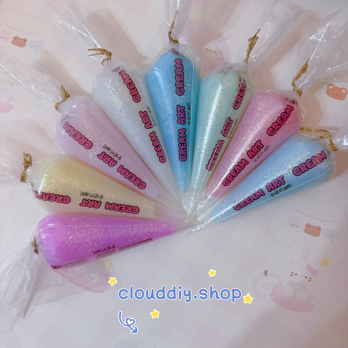 Crystal Glitter Cream Glue