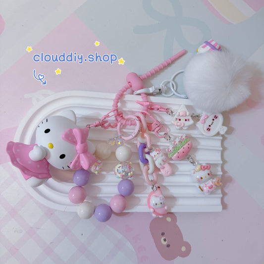 Hello Kitty Keychain Pendant