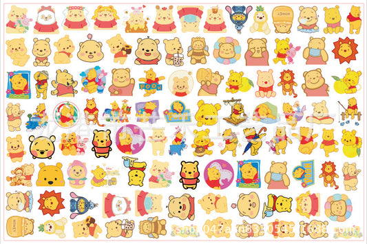 4cm Bear Acrylic Patch